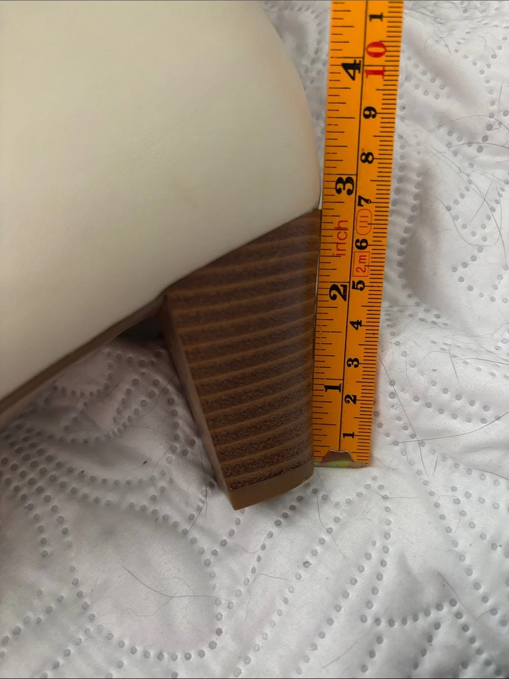 Women's Tall Cream Knee-High Boots - Sleek Modern Style